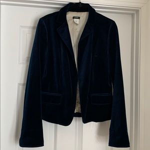 J Crew Velvet Blazer